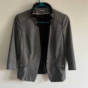 White House Black Market Gray Blazer